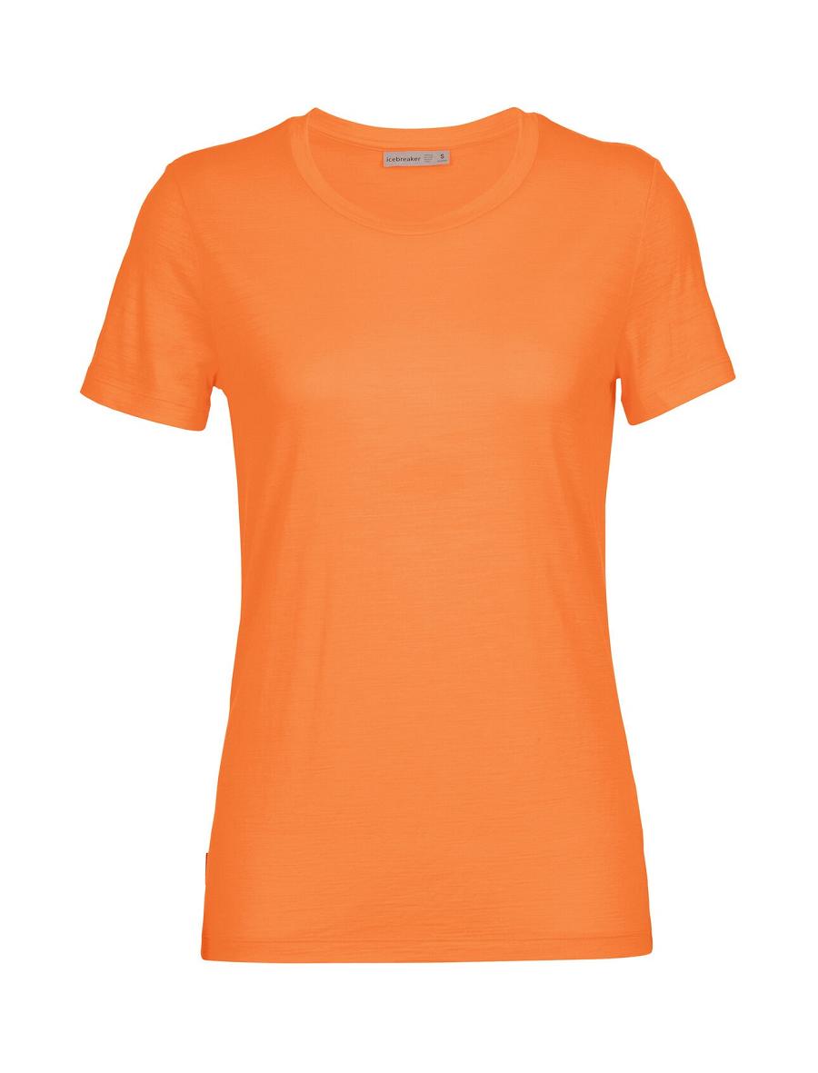 Flash Icebreaker Merino Tech Lite II Short Sleeve Women's T Shirts | AU 1575QMAZ